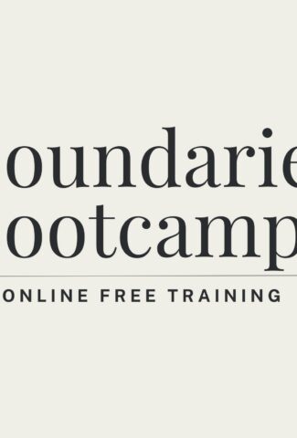 Boundaries Boot Camp image